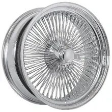 Load image into Gallery viewer, 22X8 Standard Chrome 150 Spoke Wire Wheels – Set of 4
