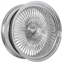 Load image into Gallery viewer, 22X8 Standard Chrome 150 Spoke Wire Wheels – Single Wheel