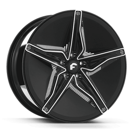 20X10 EV 002 (TESLA MODEL 3 & MODEL Y) 5X114 64.1 40 GLOSS BLACK