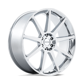 ST002 24X10 6X135 CHROME 30MM Status