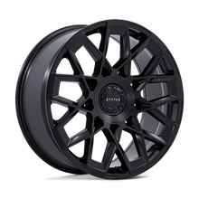 Load image into Gallery viewer, ST005 24X10 5X120/130 MATTE BLACK 35MM Status